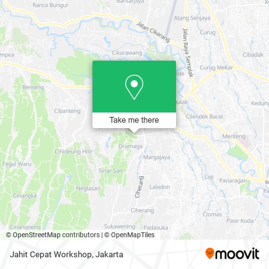 Jahit Cepat Workshop map