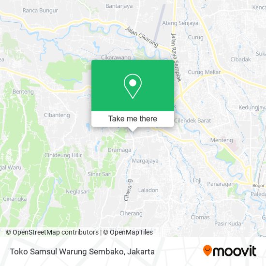 Toko Samsul Warung Sembako map