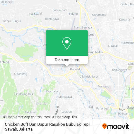 Chicken Buff Dan Dapur Rasakoe Bubulak Tepi Sawah map