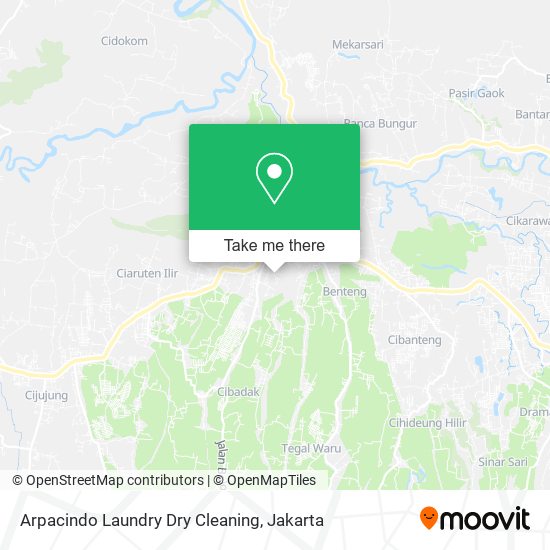 Arpacindo Laundry Dry Cleaning map