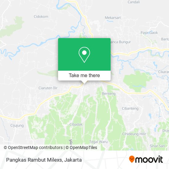 Pangkas Rambut Milexs map