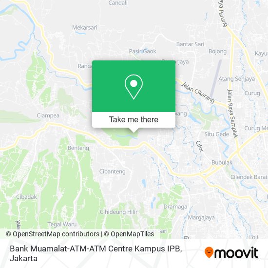 Bank Muamalat-ATM-ATM Centre Kampus IPB map
