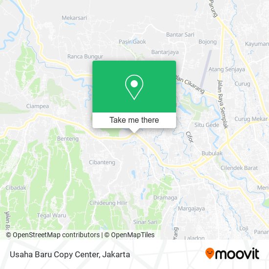 Usaha Baru Copy Center map