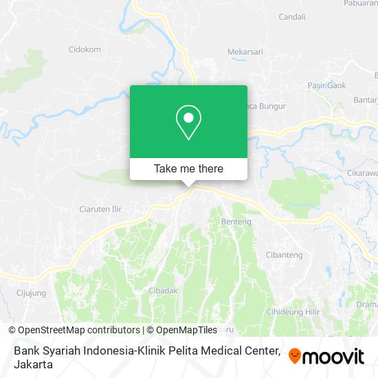 Bank Syariah Indonesia-Klinik Pelita Medical Center map