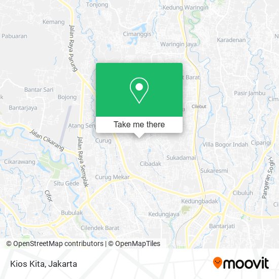 Kios Kita map