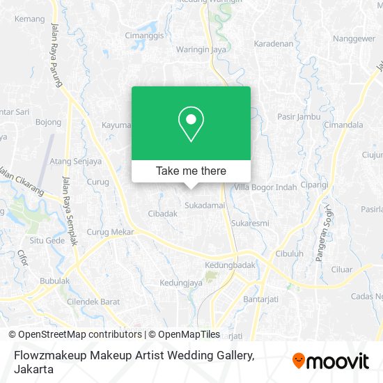 Flowzmakeup Makeup Artist Wedding Gallery map