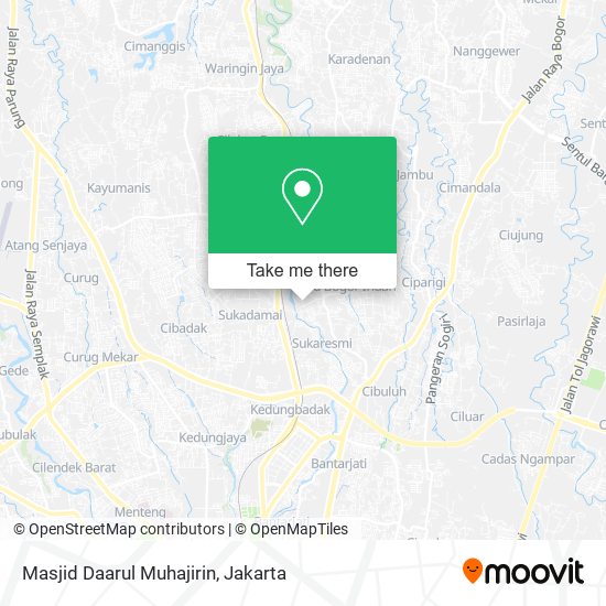 Masjid Daarul Muhajirin map