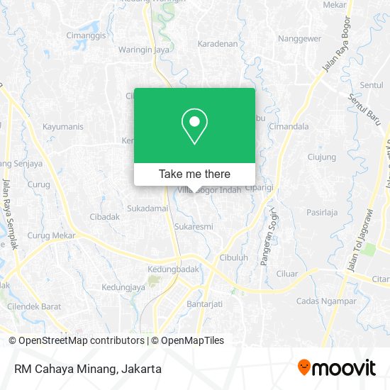 RM Cahaya Minang map