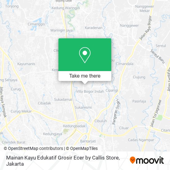 Mainan Kayu Edukatif Grosir Ecer by Callis Store map