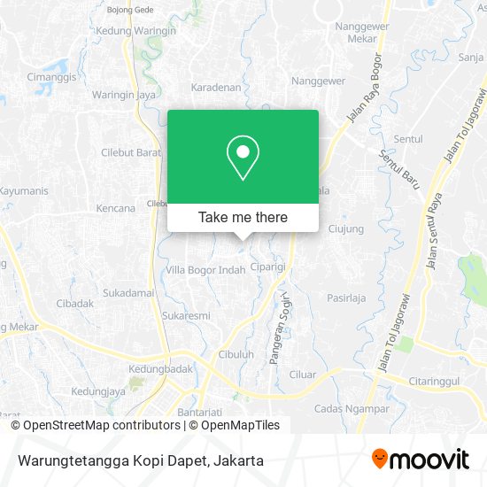 Warungtetangga Kopi Dapet map