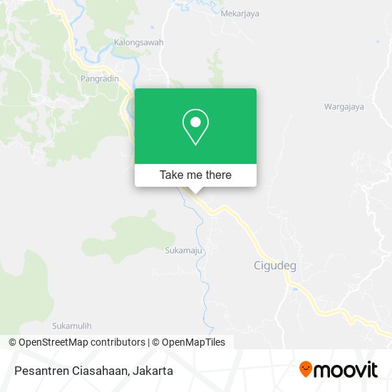 Pesantren Ciasahaan map