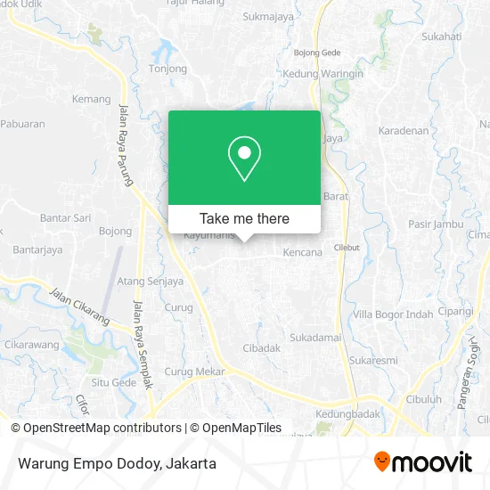 Warung Empo Dodoy map