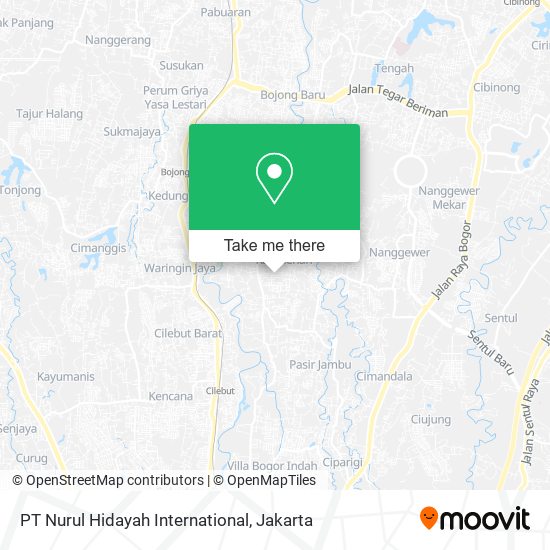PT Nurul Hidayah International map