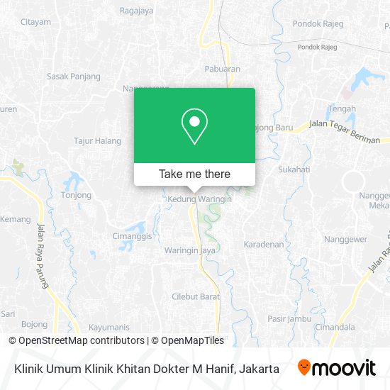 Klinik Umum Klinik Khitan Dokter M Hanif map