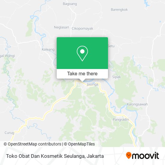 Toko Obat Dan Kosmetik Seulanga map