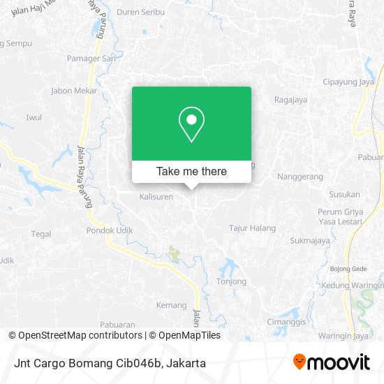 Jnt Cargo Bomang Cib046b map