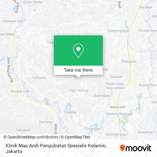 Klinik Mas Andi Pengobatan Spesialis Kelamin map