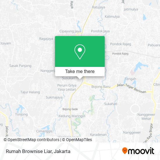 Rumah Brownise Liar map