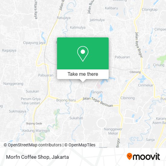 Morfn Coffee Shop map