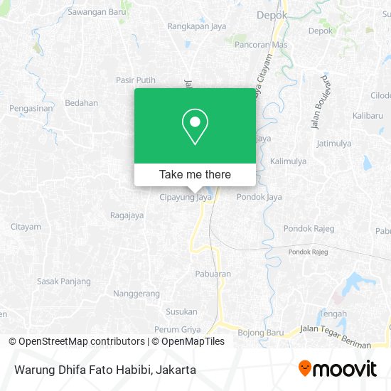 Warung Dhifa Fato Habibi map