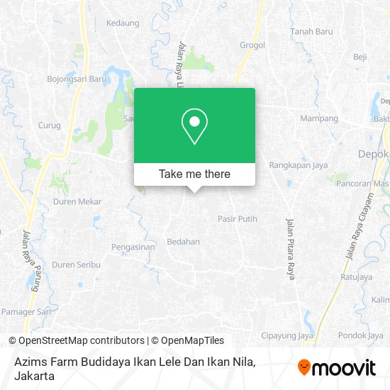 Azims Farm Budidaya Ikan Lele Dan Ikan Nila map