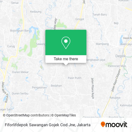 Fiforlifdepok Sawangan Gojek Cod Jne map