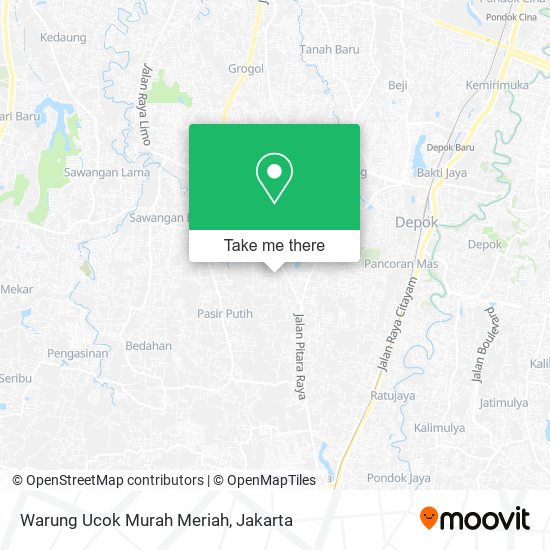 Warung Ucok Murah Meriah map