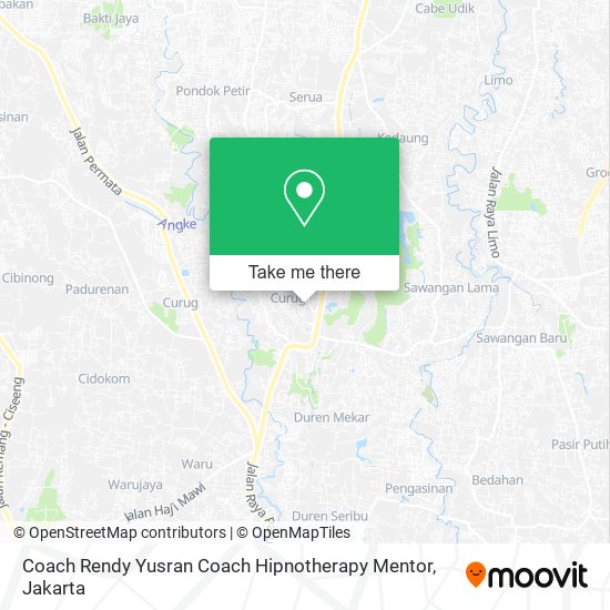 Coach Rendy Yusran Coach Hipnotherapy Mentor map