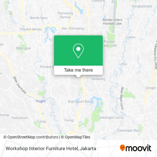 Workshop Interior Furniture Hotel map