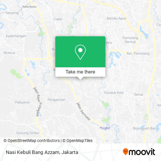 Nasi Kebuli Bang Azzam map