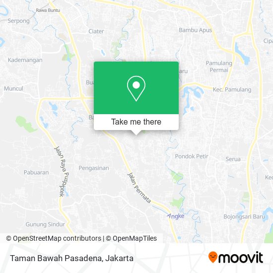 Taman Bawah Pasadena map