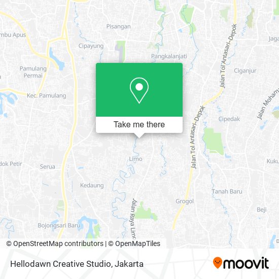 Hellodawn Creative Studio map