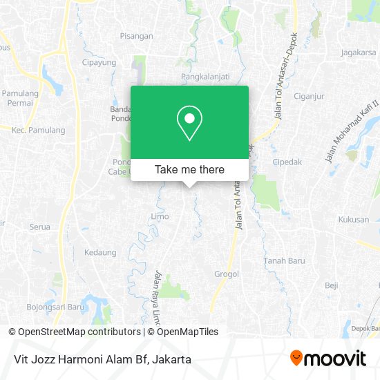 Vit Jozz Harmoni Alam Bf map