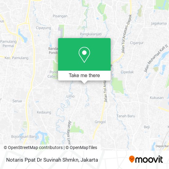 Notaris Ppat Dr Suvinah Shmkn map