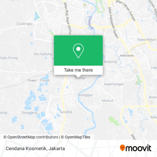 Cendana Kosmetik map