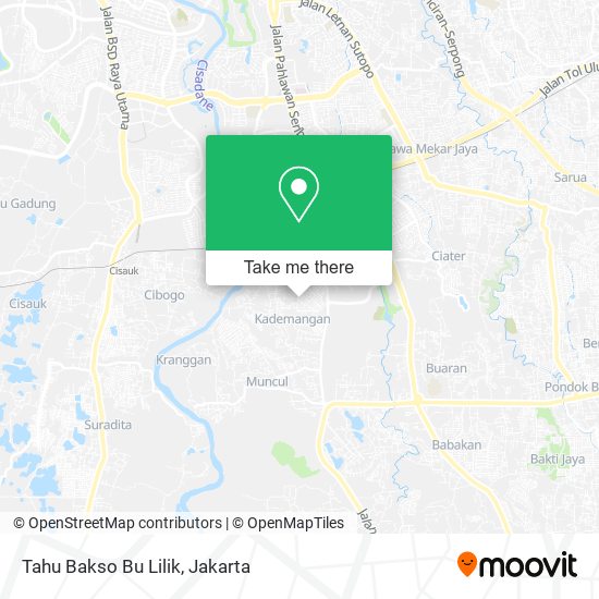 Tahu Bakso Bu Lilik map