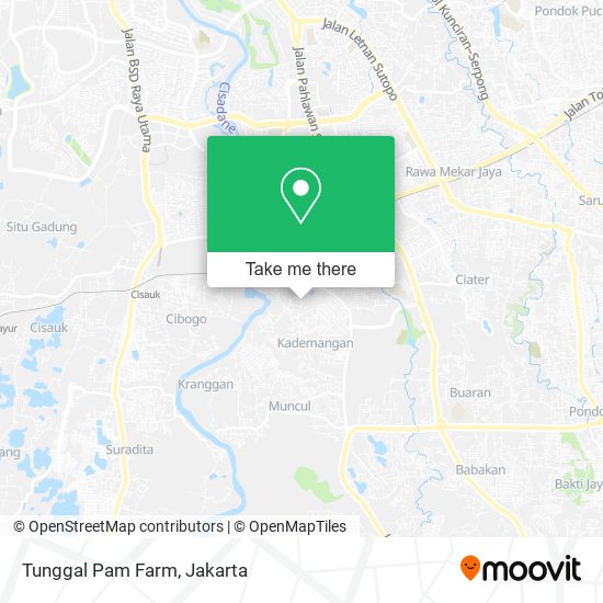 Tunggal Pam Farm map