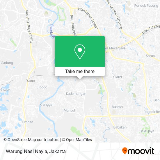 Warung Nasi Nayla map