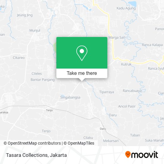 Tasara Collections map