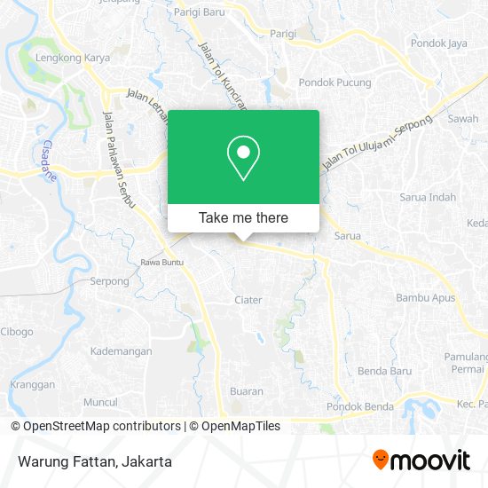 Warung Fattan map