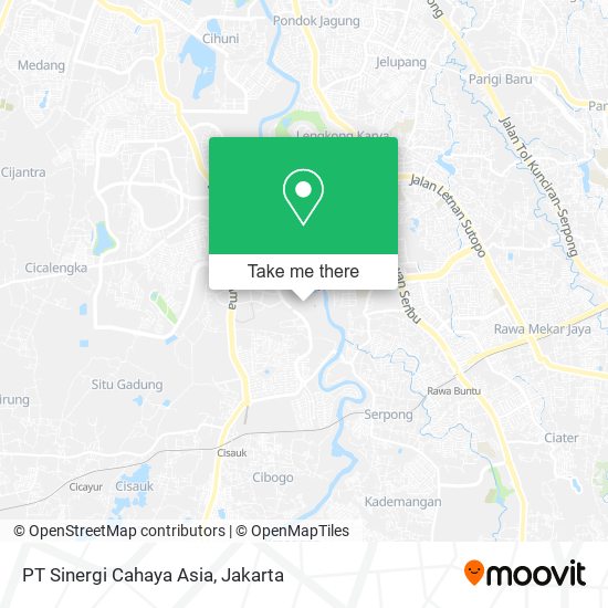 PT Sinergi Cahaya Asia map
