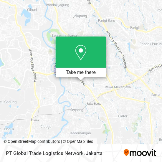 PT Global Trade Logistics Network map