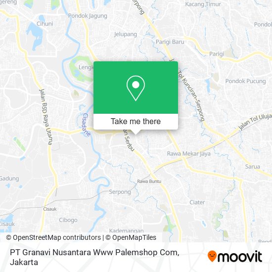 PT Granavi Nusantara Www Palemshop Com map