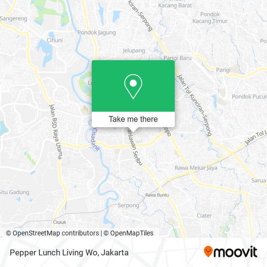 Pepper Lunch Living Wo map