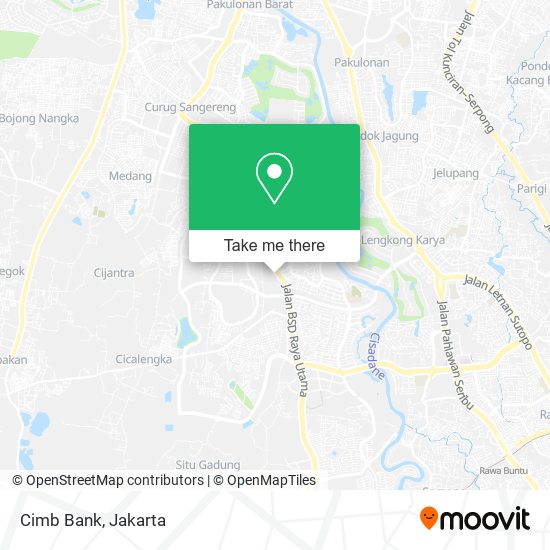 Cimb Bank map