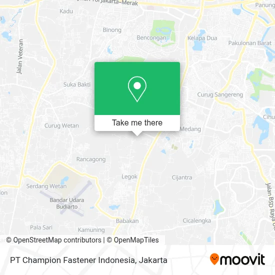 PT Champion Fastener Indonesia map