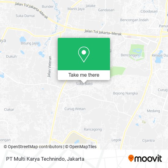 PT Multi Karya Technindo map