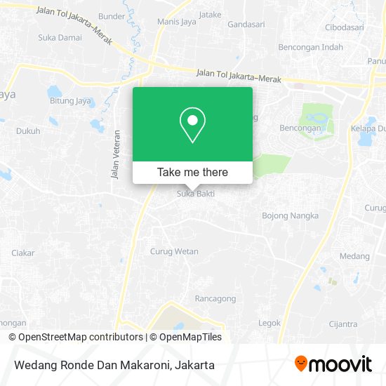 Wedang Ronde Dan Makaroni map