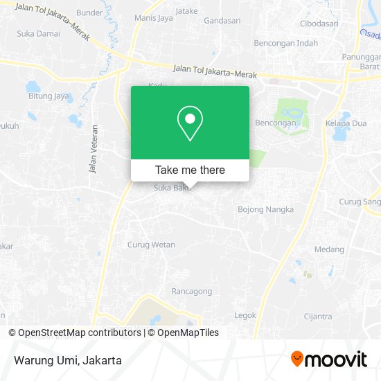 Warung Umi map