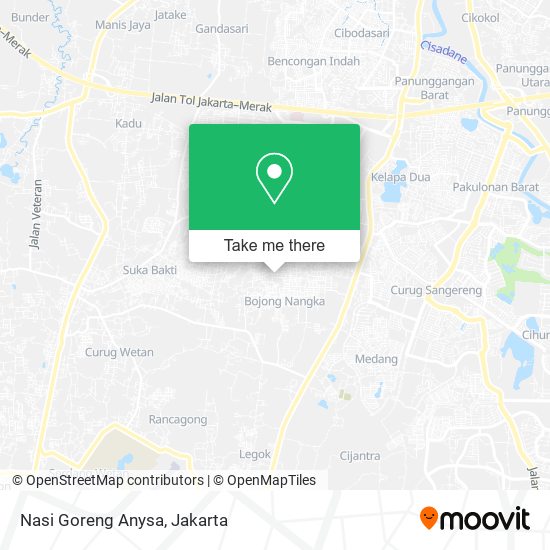 Nasi Goreng Anysa map